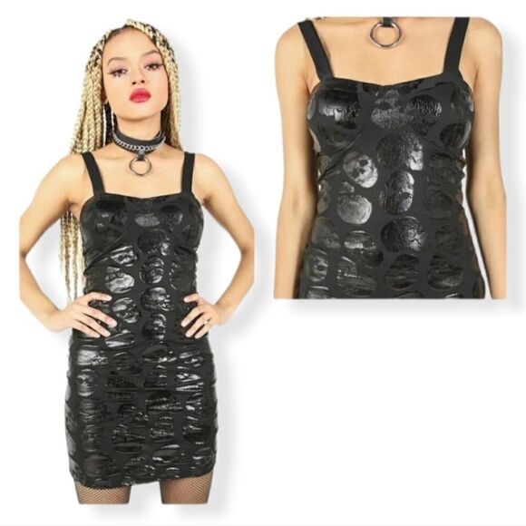 Iron Fist skullz club mini dress - Picture 2 of 5